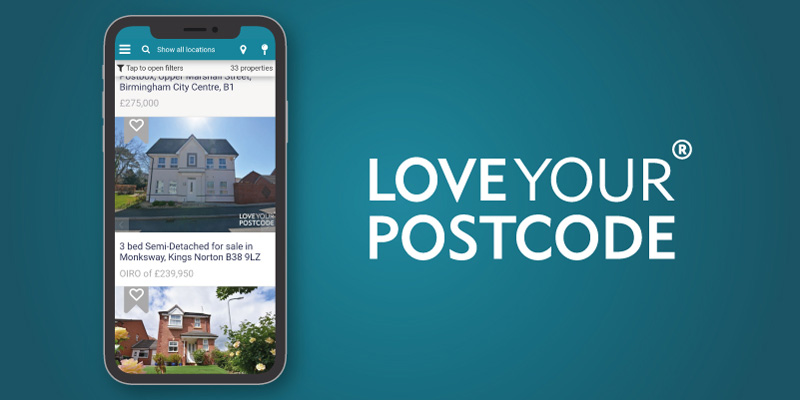 Loveyourpostcode property apps