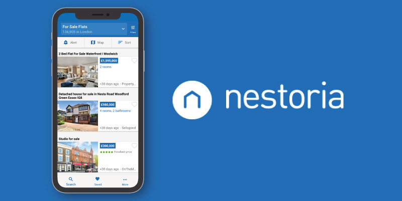 Nestoria Property app